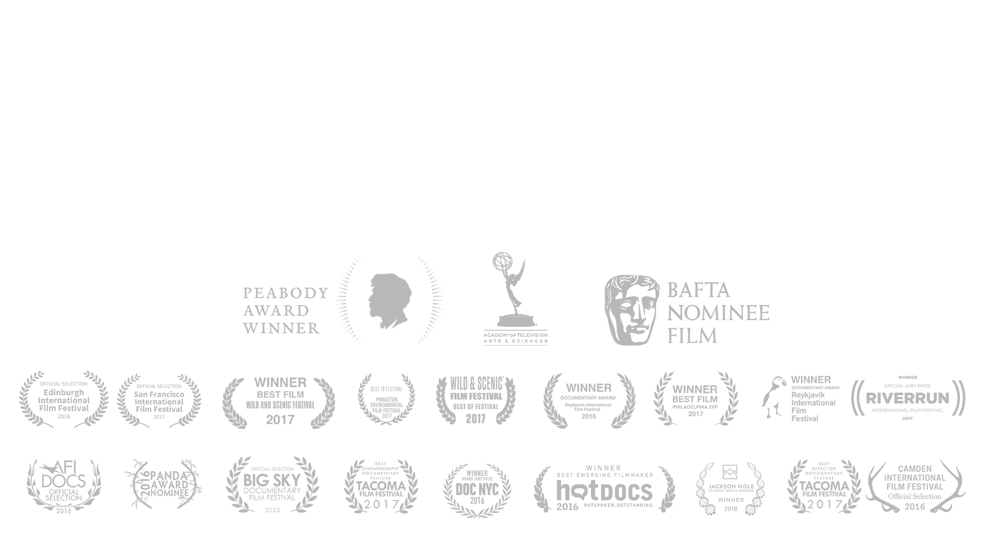 Festival Honours and Laurels